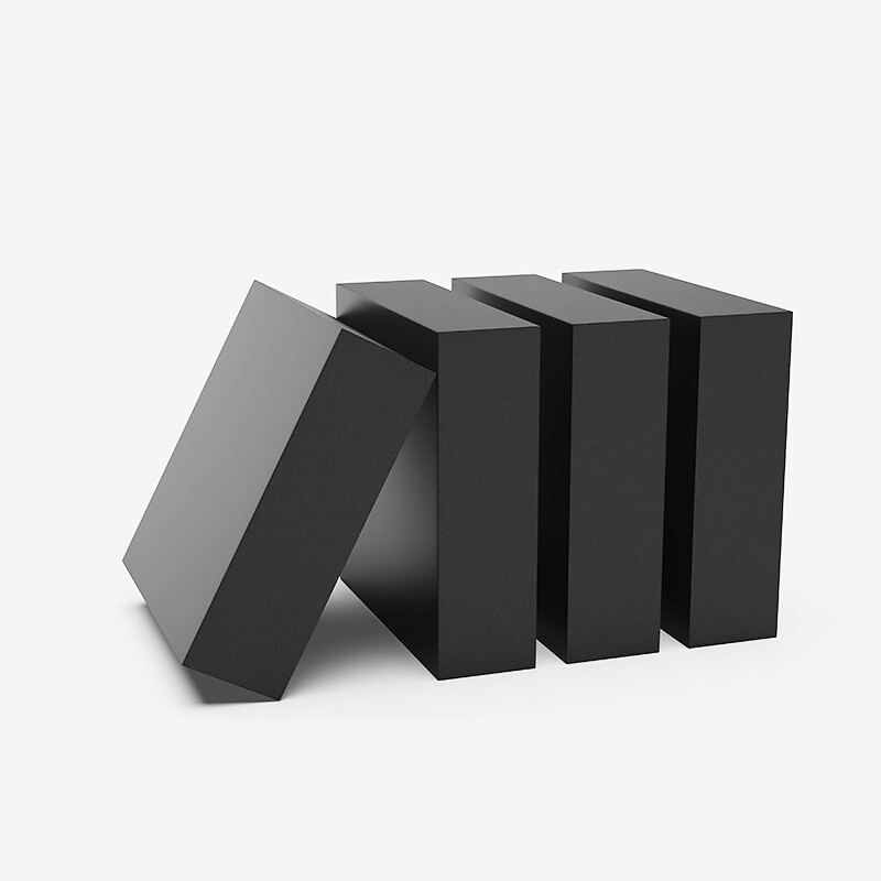Solid Silicone Square Black Rubber Sheet Lap Block Shock Absorbing Pad Plate