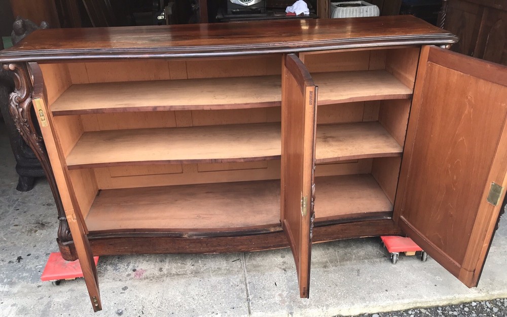 ROSEWOOD CONSOLE SERVER BUFFET