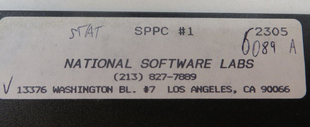 5.25" Floppy Disks SPPC #1 #2 #3 vintage National Software Labs computer discs