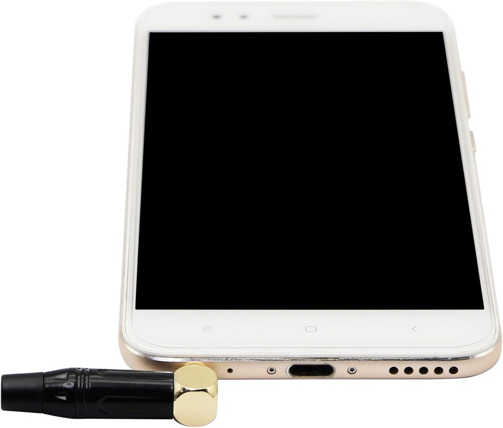 Replacement TRS Male Plug 3 Pole Right Angle 3.5mm Solder 黑色