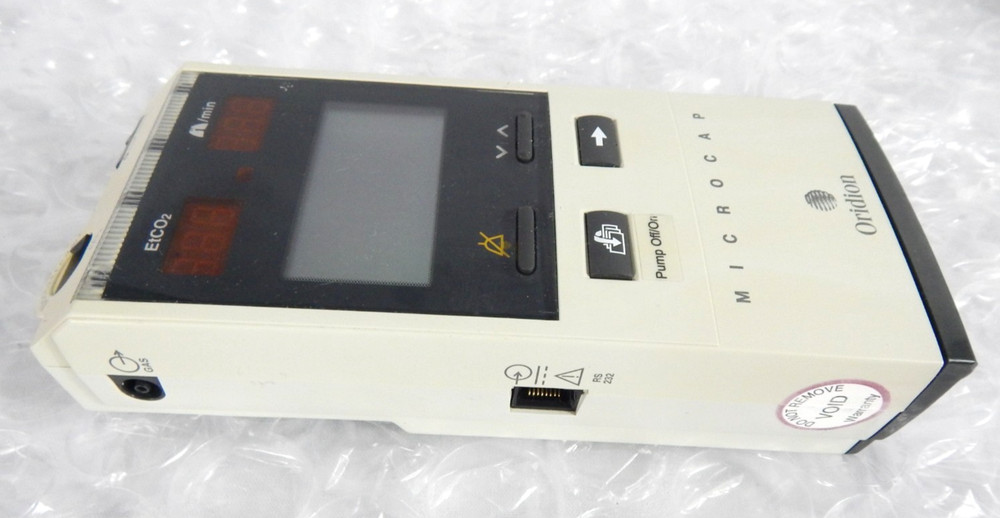 ORIDION MICROCAP HANDHELD CAPNOGRAPH S/N 174