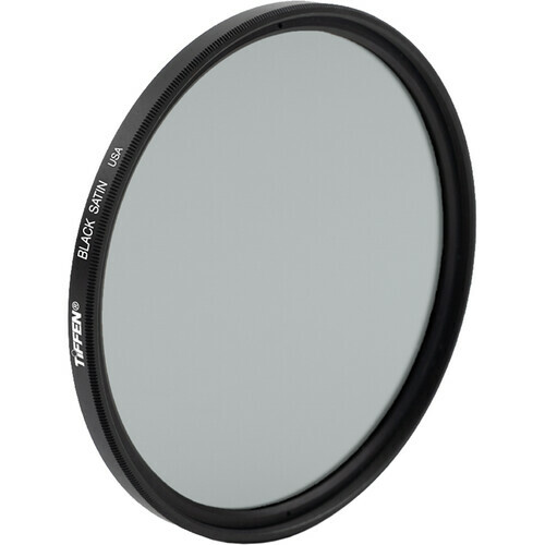 New Tiffen 72mm Black Satin 1/8 Diffusion Filter