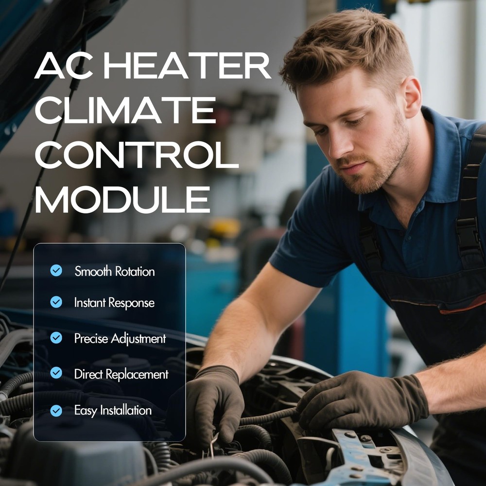 Front Climate Control Module A/C Heater Air Conditioning Panel Unit for Chevy...