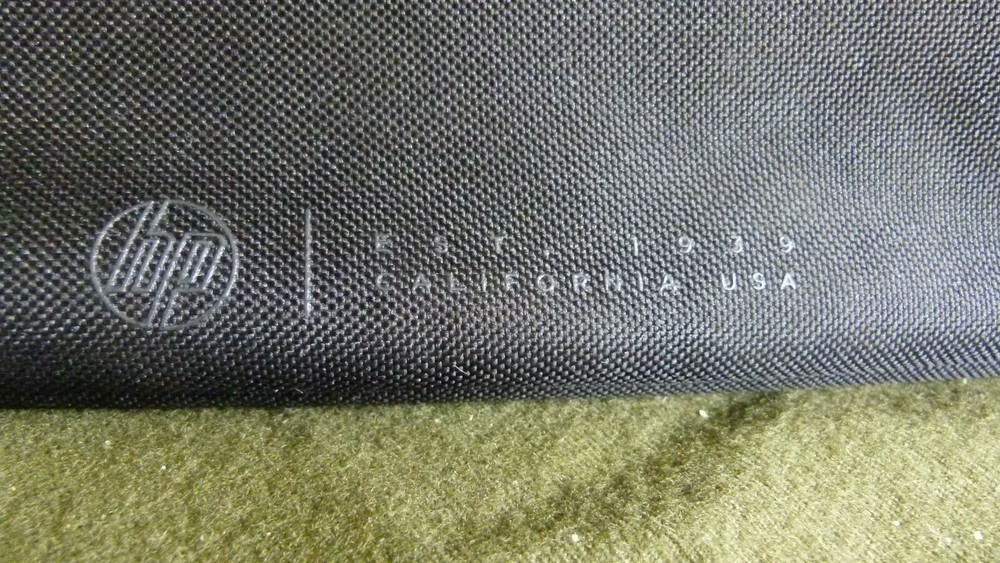HP Black Padded Messenger Laptop Bag