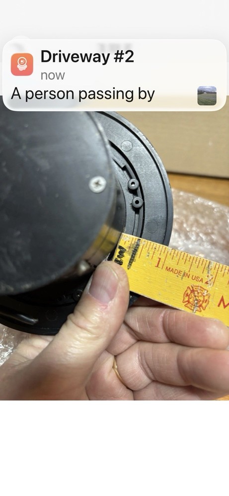 Ritchie Compass, Flush Mount, 3" Dial, Black F-82