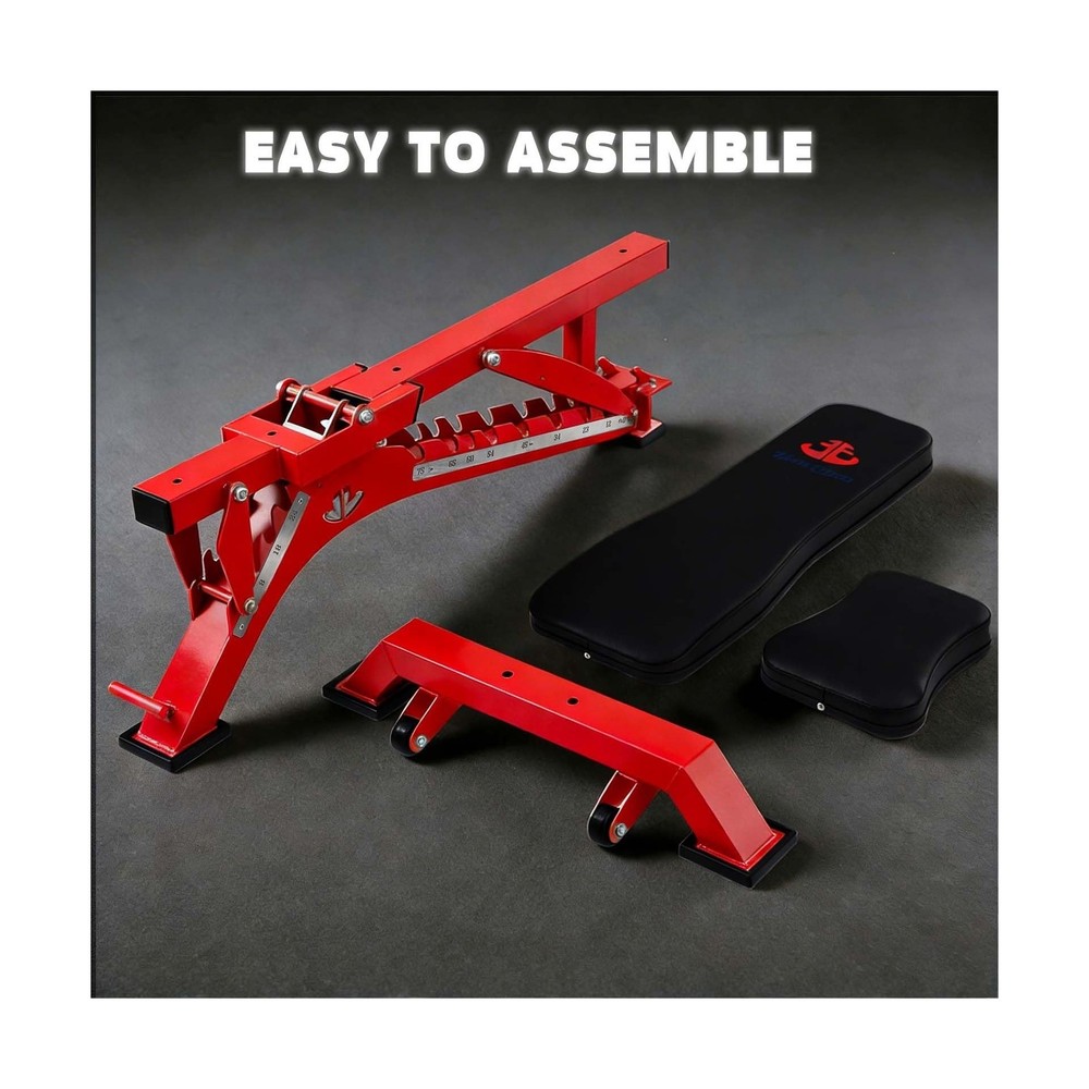 Adjustable Weight Bench 1300 lb Capacity, Foldable Workout Bench with 10 Back...