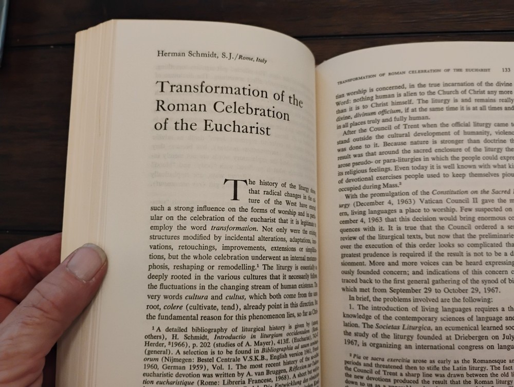Book Concilium 40 Scripture The Breaking of Bread HC/DJ Library