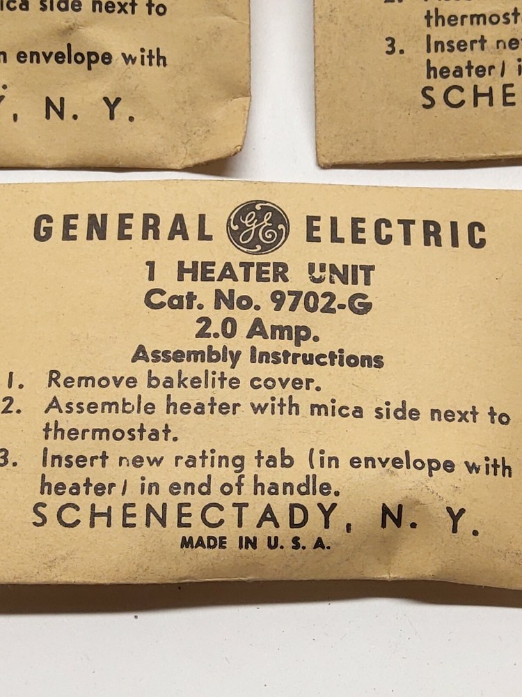 GE 9702-G HEATER UNIT (NIB)