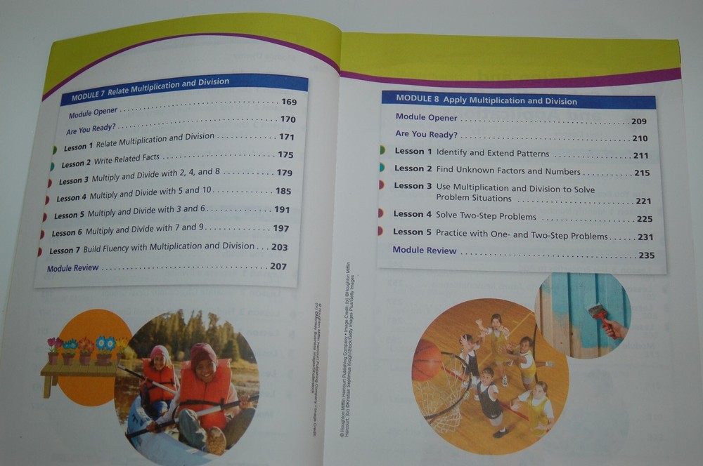 New!! - HMH into Math - Full Set Grade 3 Student Modules 1-20 & Practice Journal