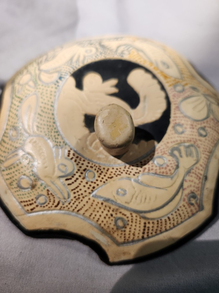 Beautiful hand painted Gourd