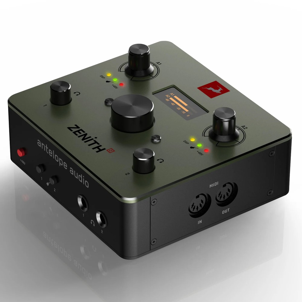 Antelope Audio Zenith 2 - 2x2 Bus-Powered USB-C Audio Interface