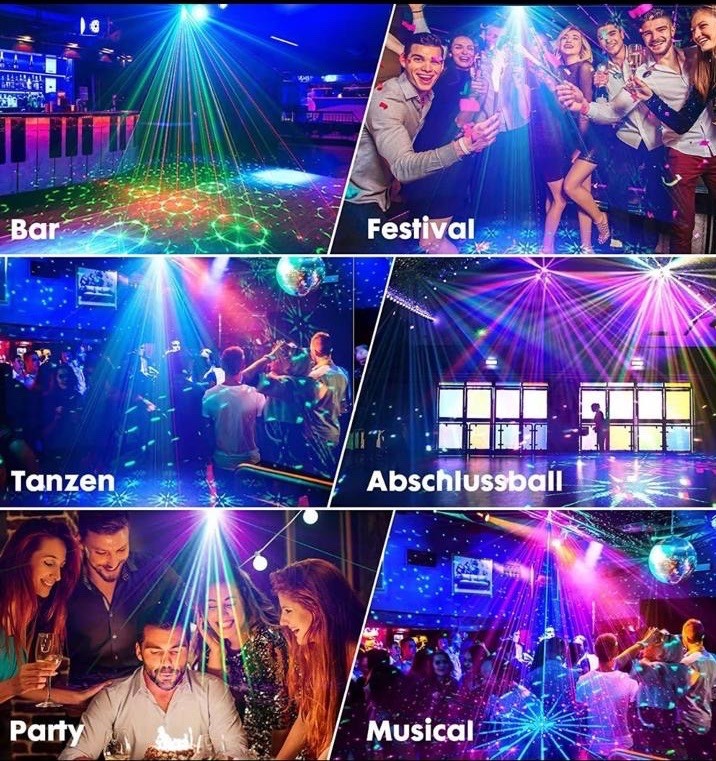 BLACK FRIDAY SALE Party Disco Light with Remote Control USB Powered