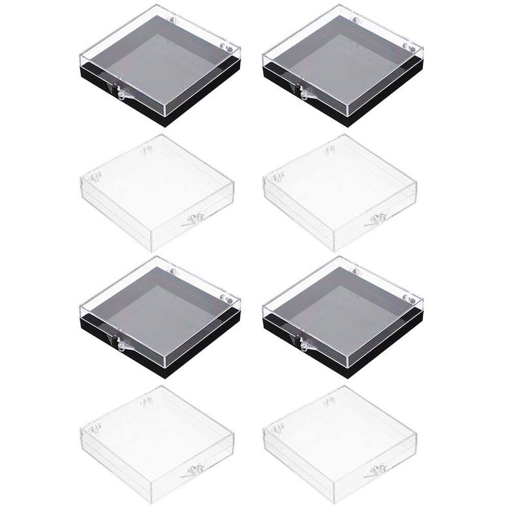 8pcs Nail Tips Box Press on Nails Storage Case Organizer Case Packaging Box