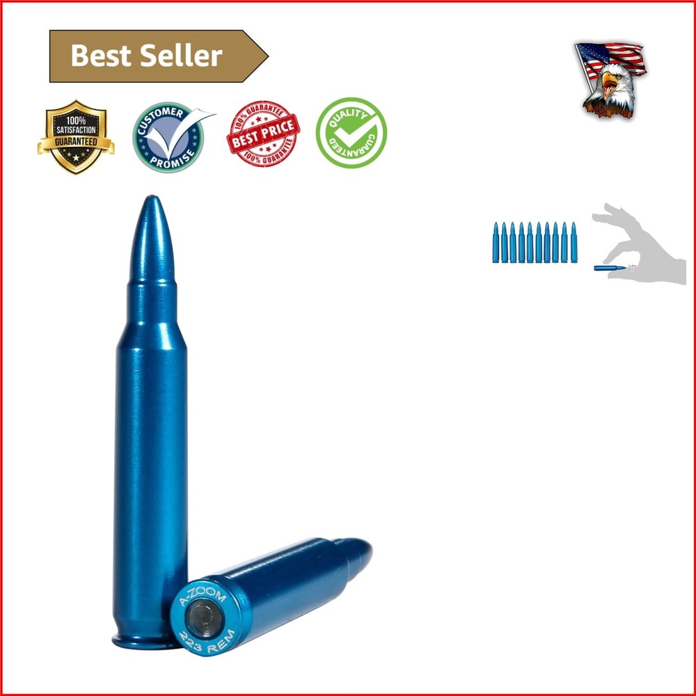 Versatile .223 Snap Cap Set: Perfect for Training, Storage & Testing