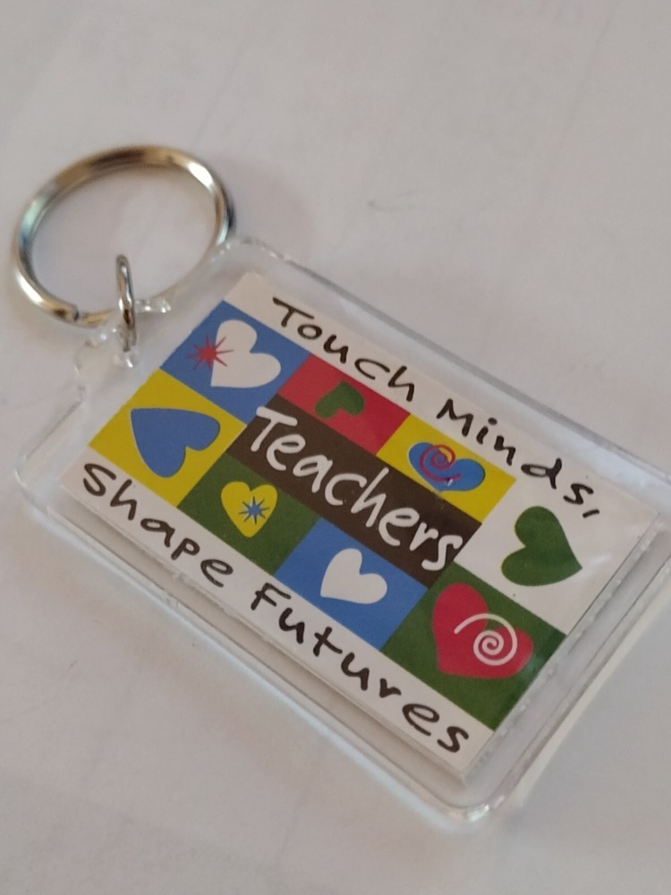 Touch Minds, Shape Futures Teachers Keyring