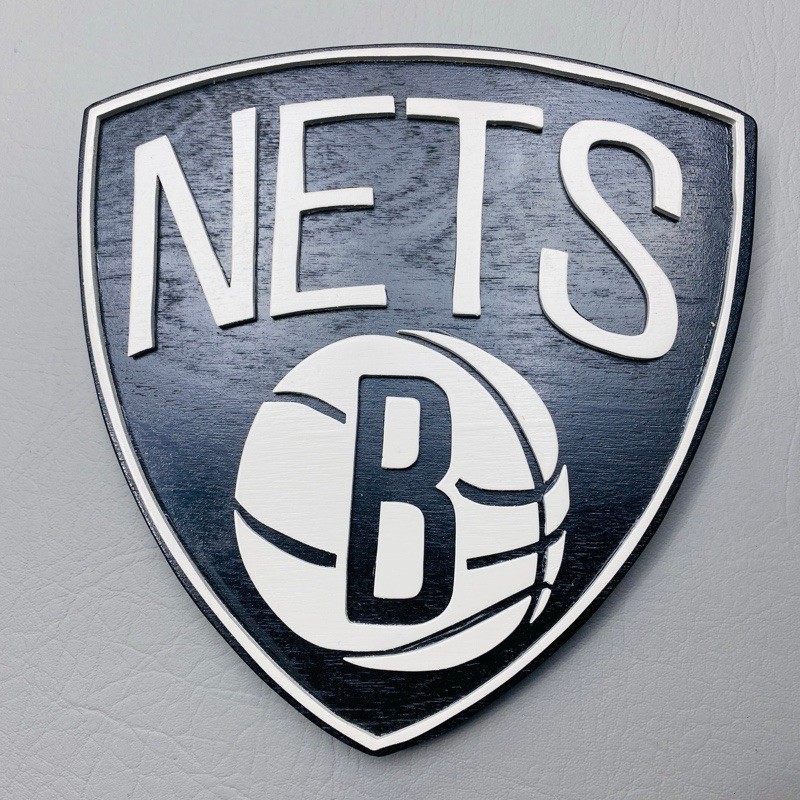 Brooklyn Nets Wooden Plaque