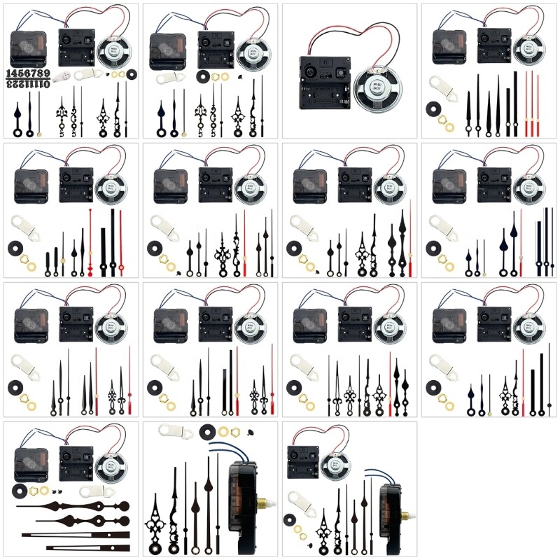 Clock Movement Clock Motor Replacement Set Easy Installation forTimepiece Making