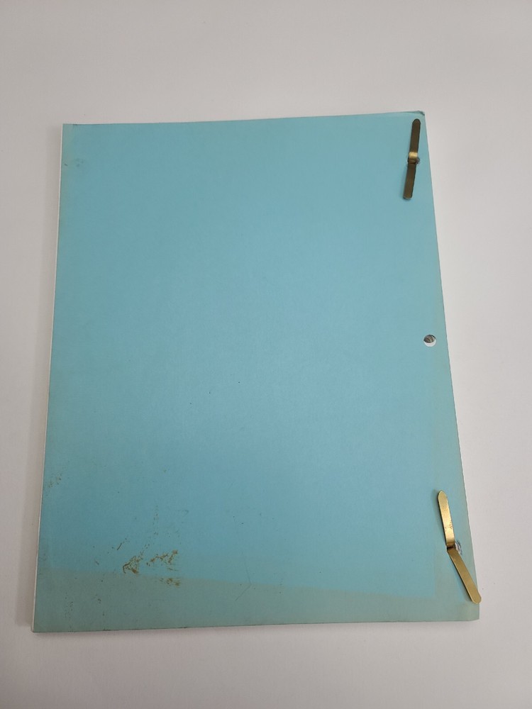 DEAR PROFESSOR / J. G. Arata 1990's Unproduced Screenplay movie script