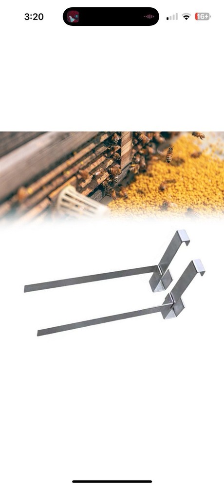 Bee Hive Durable Perch Frame Holder Beekeeping Tools 2pc USA Company CheckUsOut!