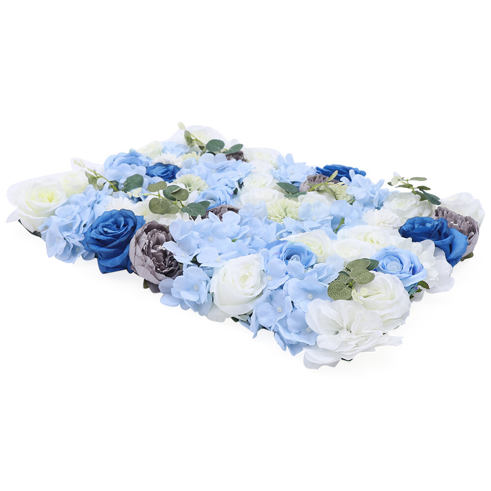 6 Pack Artificial Flower Wall Panel Floral Panel Background Wedding Party Decor