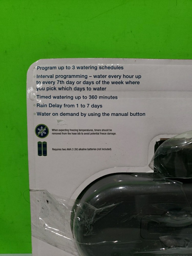 Orbit Advanced Hose Faucet Timer Programmable 2-Outlet Good