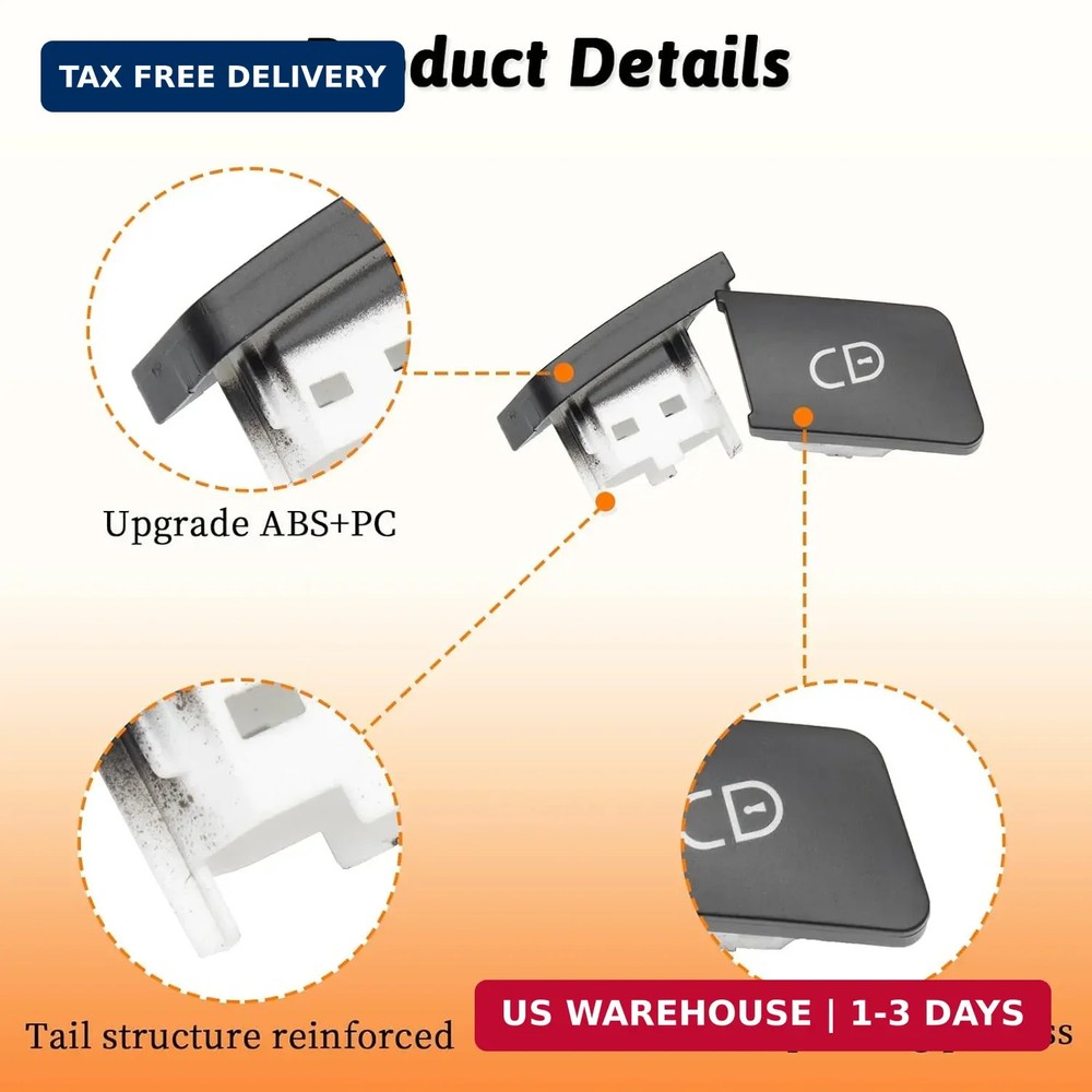 Driver Side Door Lock/Unlock Switch Button Replacement Fit for Mercedes Benz C-