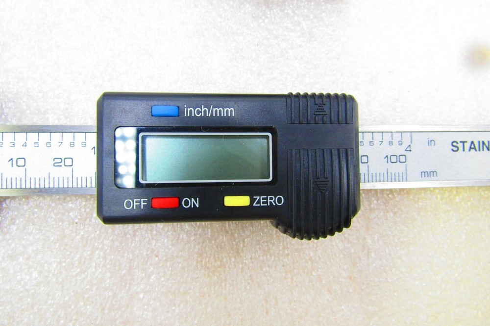 Horizontal electronic absolute digital scale, 4"