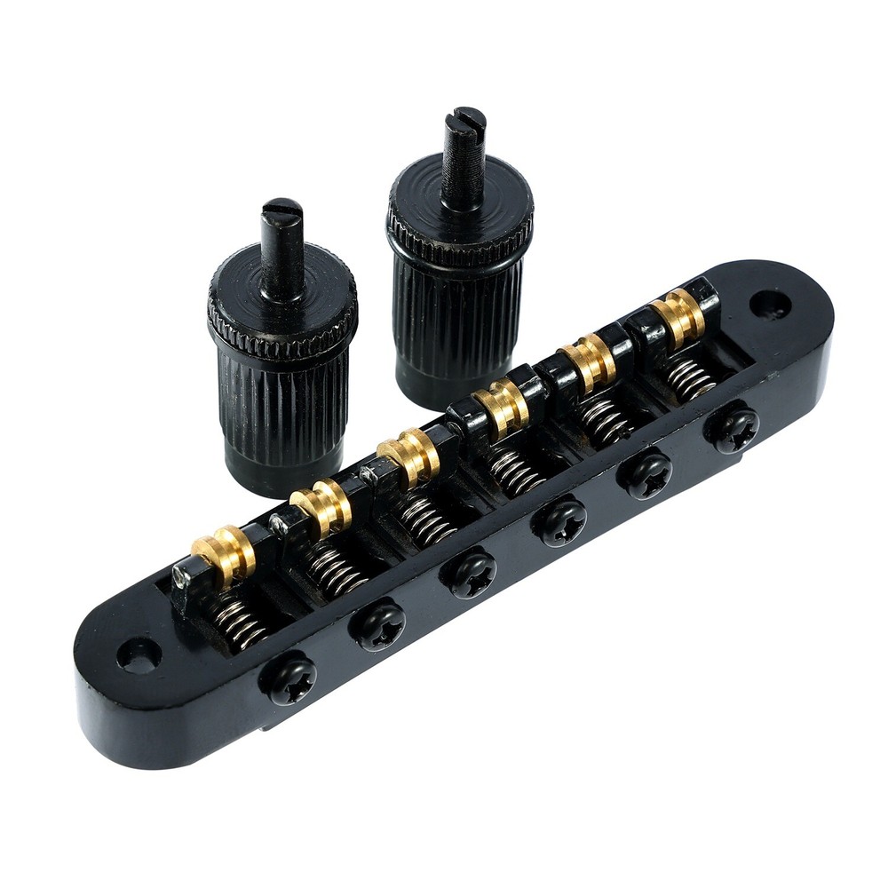Tune-O-Matic Roller Saddle Guitar Bridge With Stud Upper For Electric Guitar