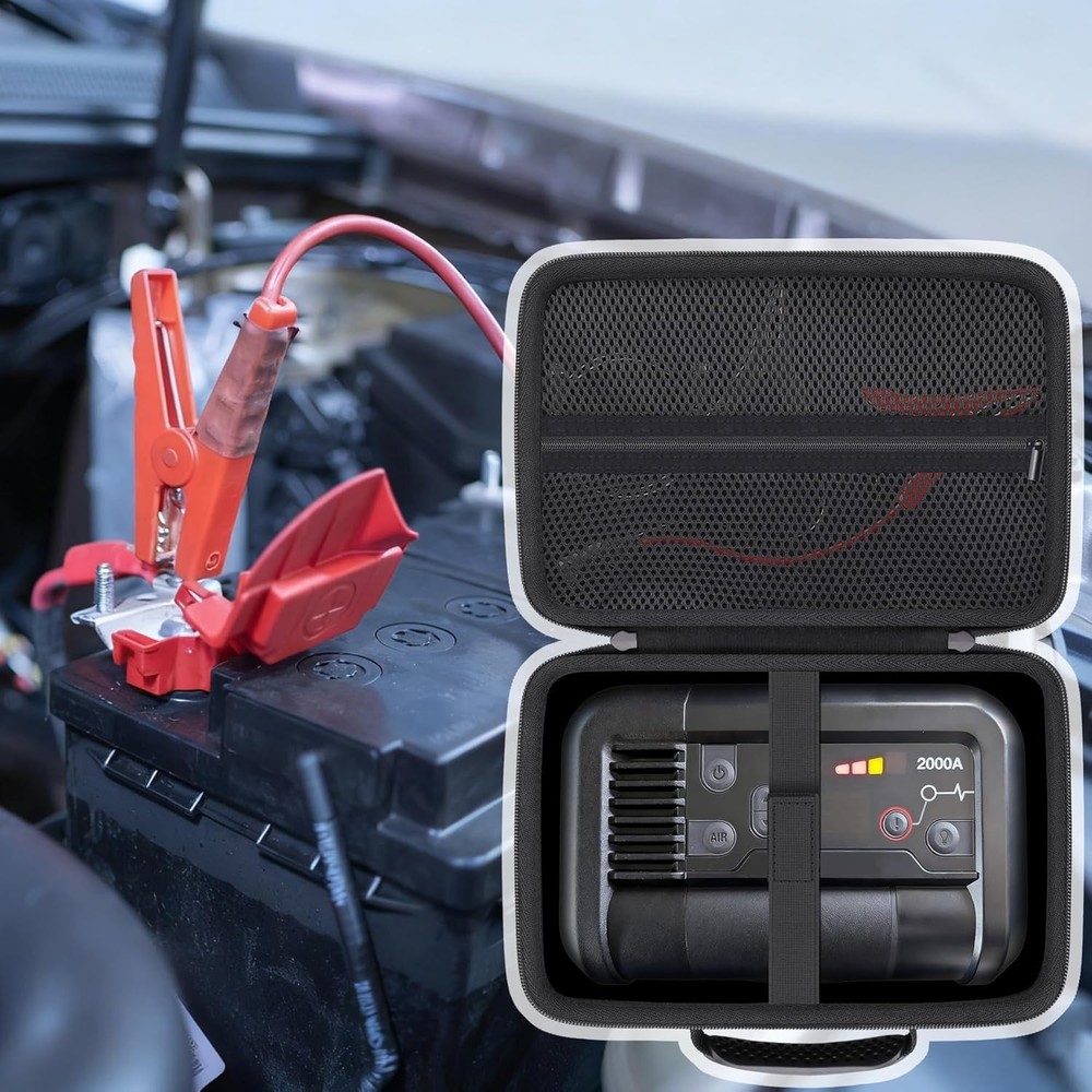 Baval Case Compatible with NOCO Boost+Air AX65 2000A Jump Starter (Case only)