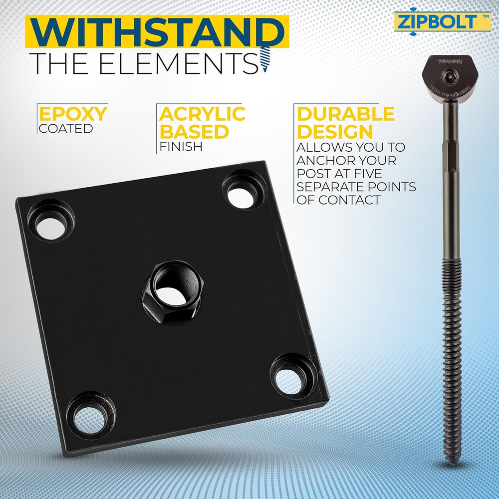 XT Newel Post Anchor for 4x4 Posts - Durable Surface Mount Solution