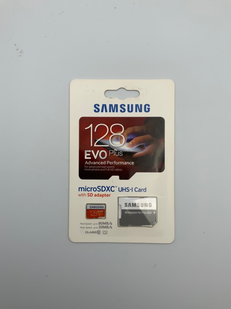 Samsung EVO Plus 128GB Class 10 MicroSDXC Memory Card - (MB-MC128G)