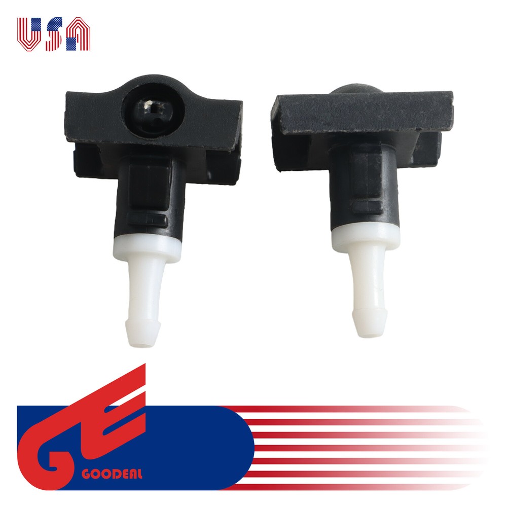 2Pack New Windshield Water Spray Washer Nozzle for 2009-2015 Nissan Maxima