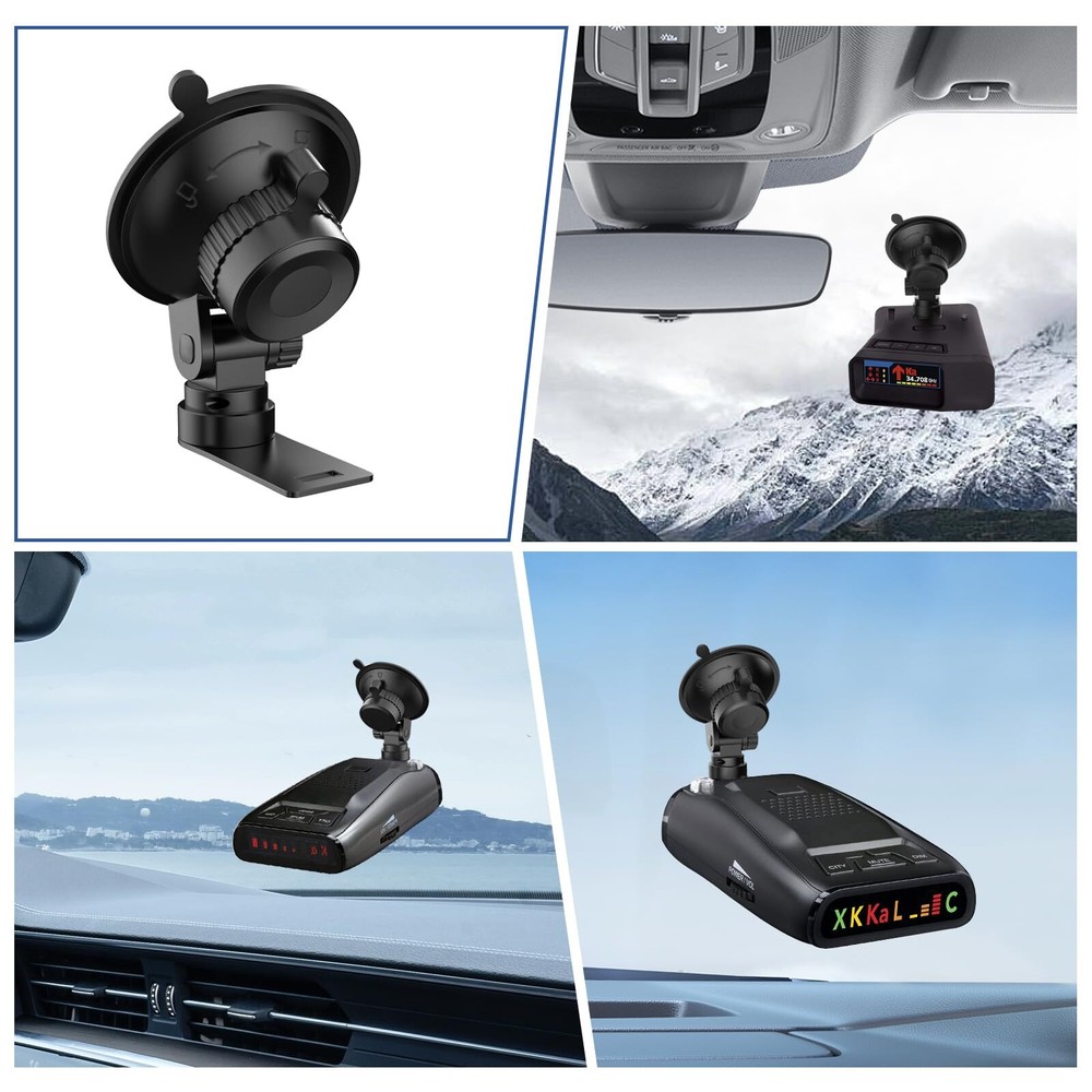 Car Windshield &Dashboard Suction Cup Bracket,Suitable for UNIDEN R1 R2 R3 R4 R7