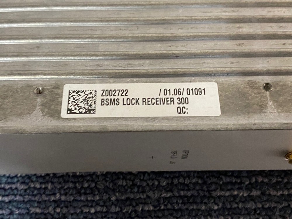Bruker BSMS ECL01 Module , BSMS LOCK RECIVER 300 , L-RX 300