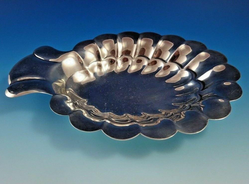 Sterling Silver Bowl with Scalloped Edge (#4386)