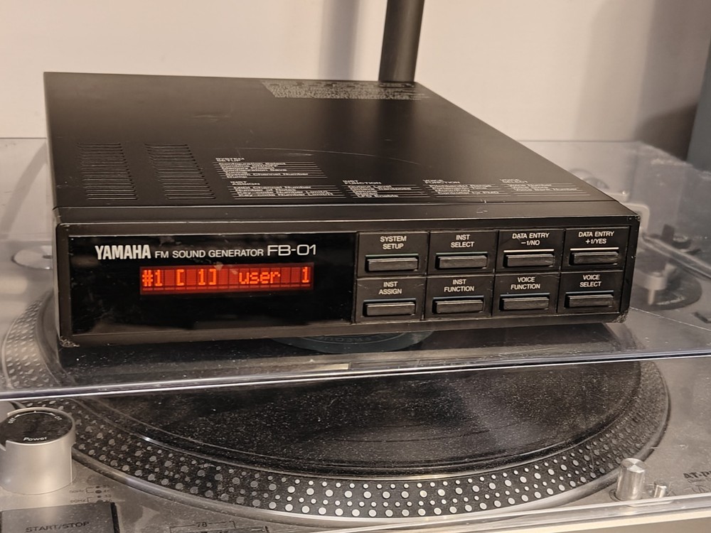 Yamaha FB-01 Digital FM Sound Generator Synth Module, Works Great!