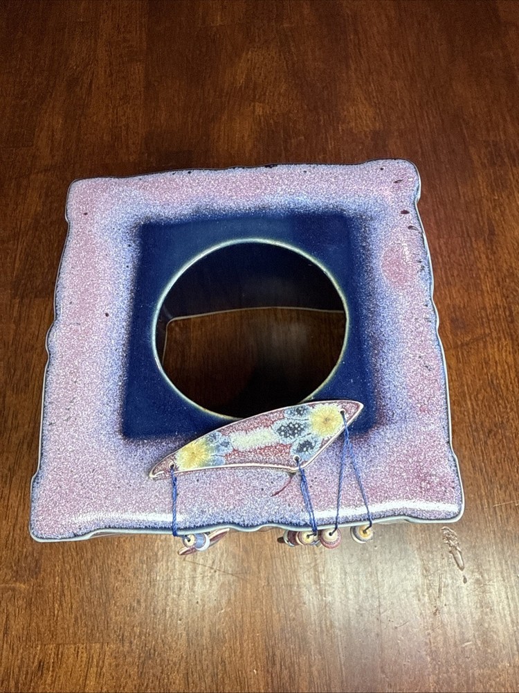 Handmade Studio Art Ceramic Tissue Box Cover