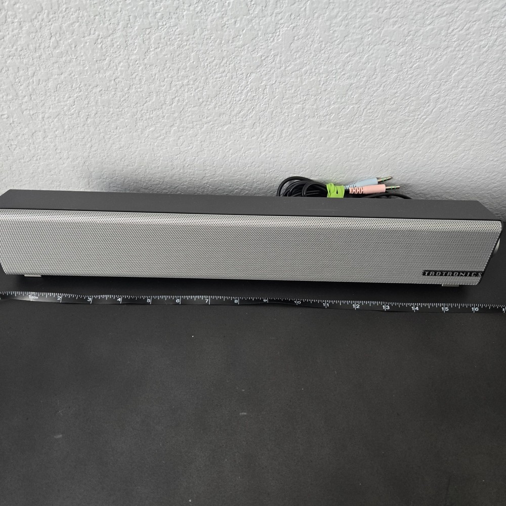 TaoTronics Computer Speakers, Wired Computer Sound Bar, Stereo USB Powered Mini