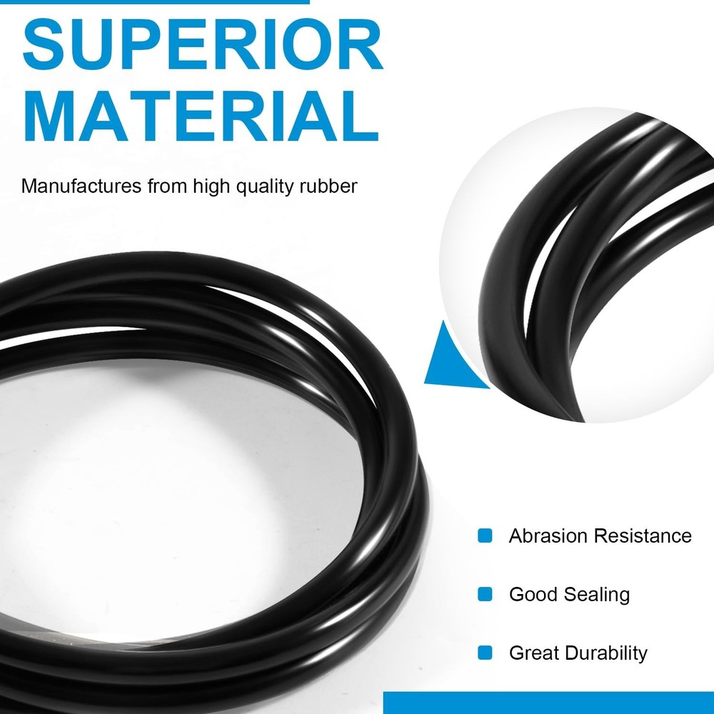 For Raypak Heater O-Ring Kit 006713F O-Ring Gasket 185-405 206-406 207-407-Kit