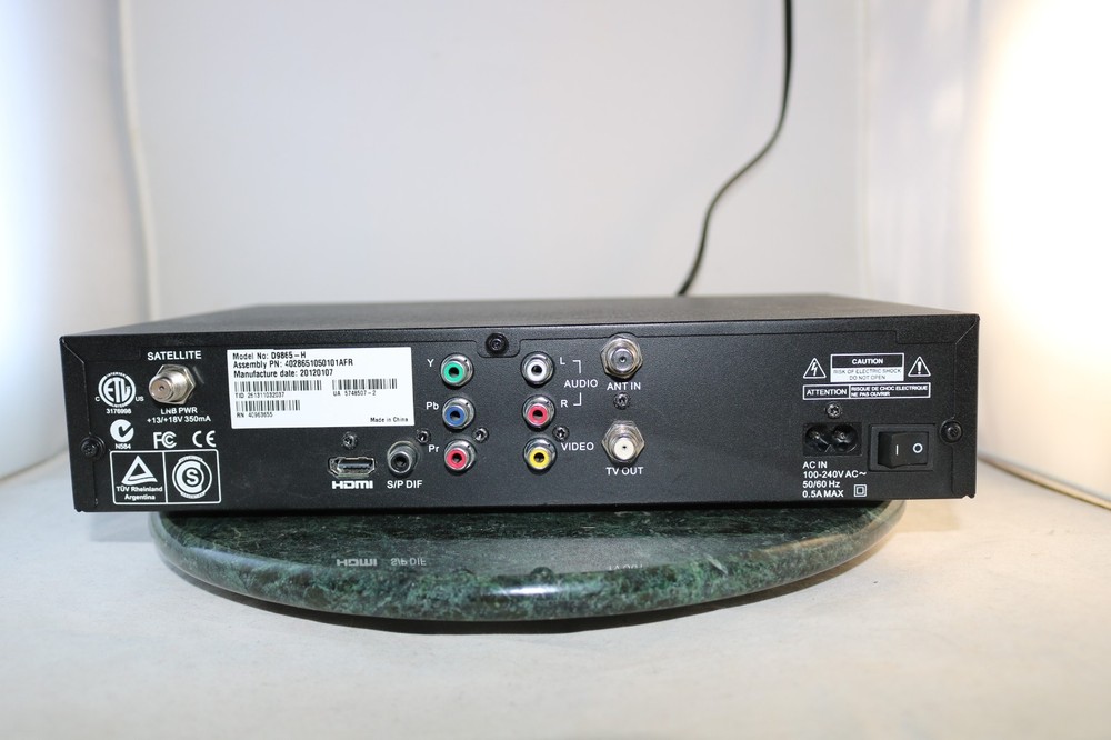 Cisco D9865-H Satellite Receiver - New/Open Box - Tested Working w/ All Extras