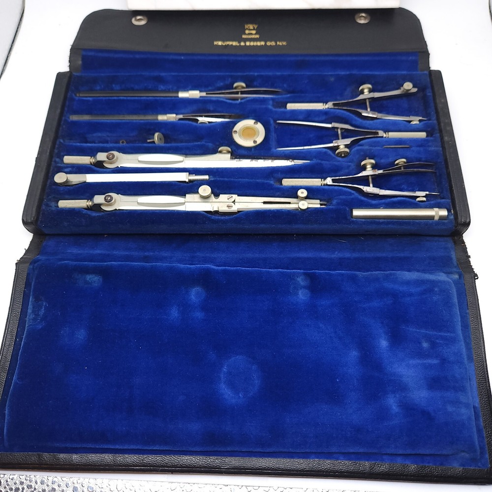 Vintage Keuffel Esser Drafting Tool Kit N896