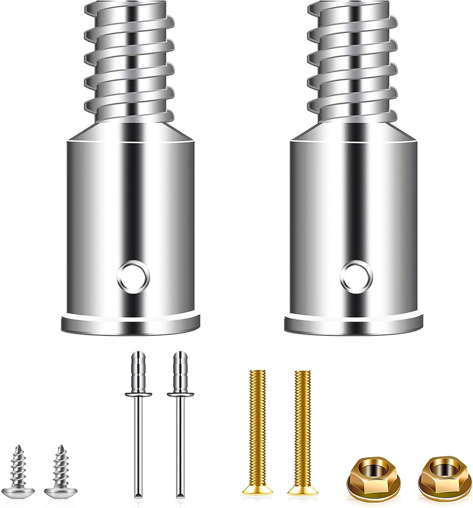 Thread Tip Replacement,Ultra Threaded Tip Repair Kit 1 Inch Extension Pole Adapt