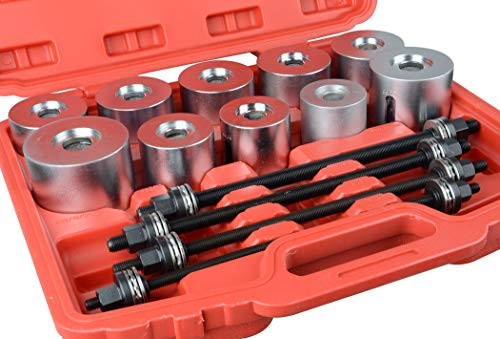 27Pc Universal Press and Pull Sleeve Kit Bush Bearing Removal Insertion Tool