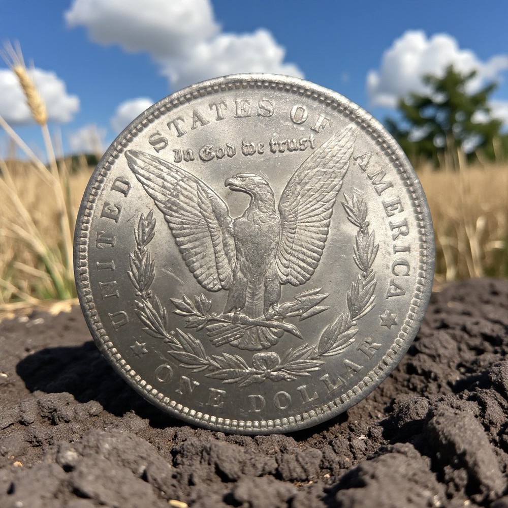 1890-P Morgan Silver Dollar 90% Silver