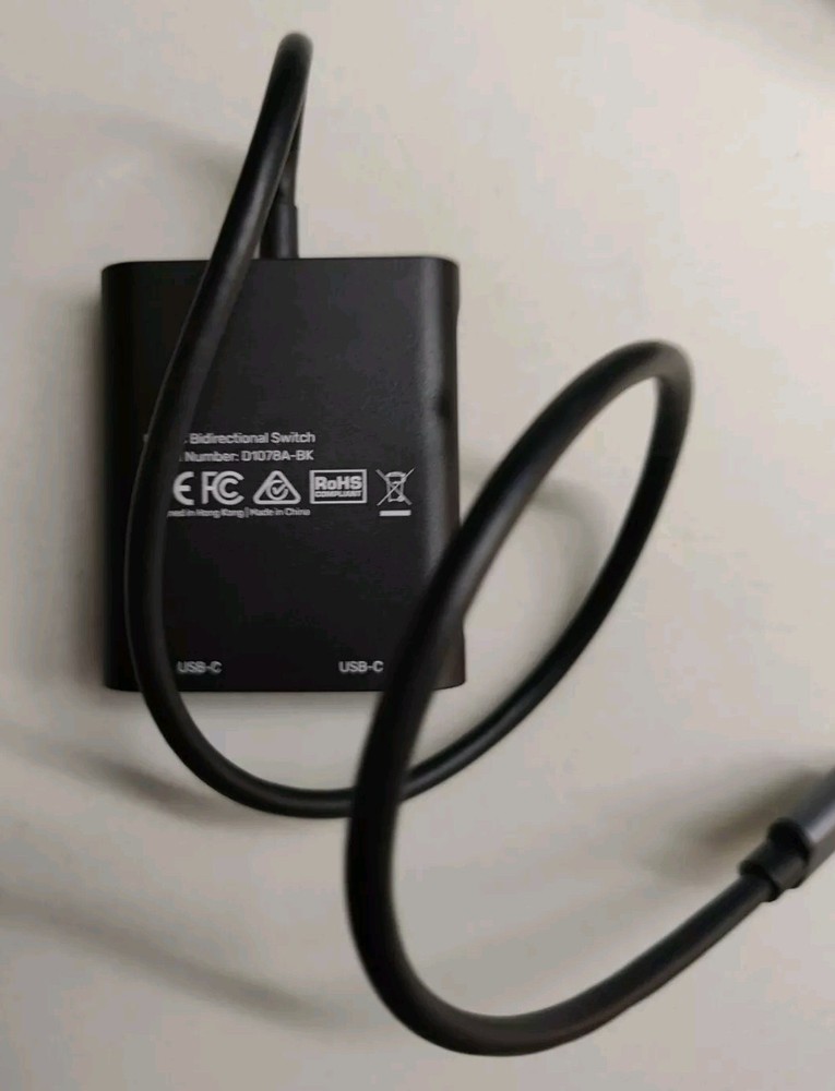 Unitek Bi-Directional USB C Switcher
