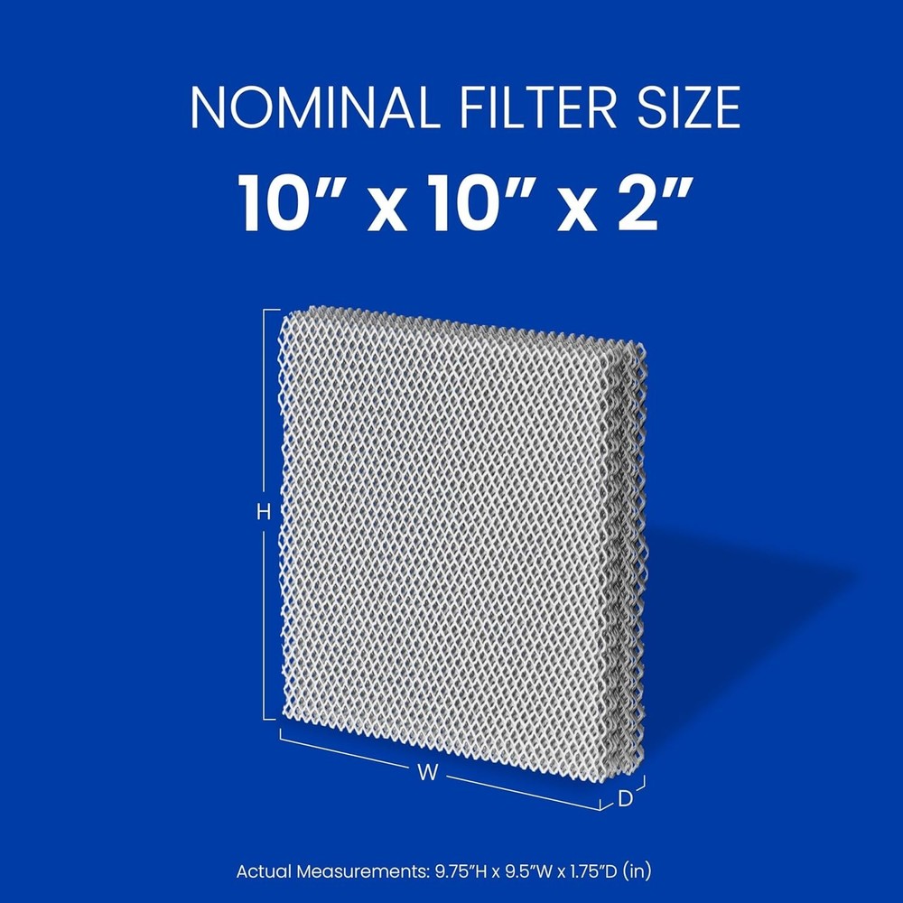 10 Water Panel Humidifier Filter Replacement for Whole-House Humidifier Model...