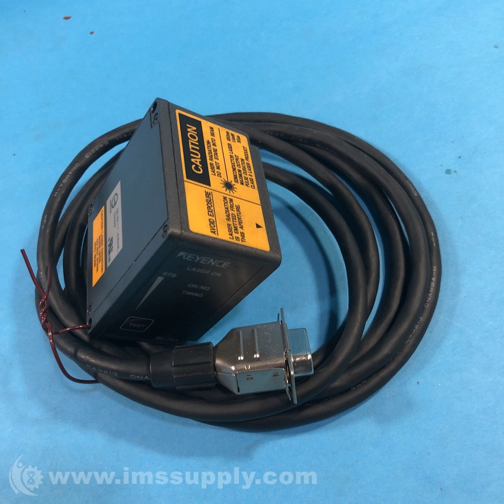 Keyence BL-701 Laser Barcode Reader FNIP