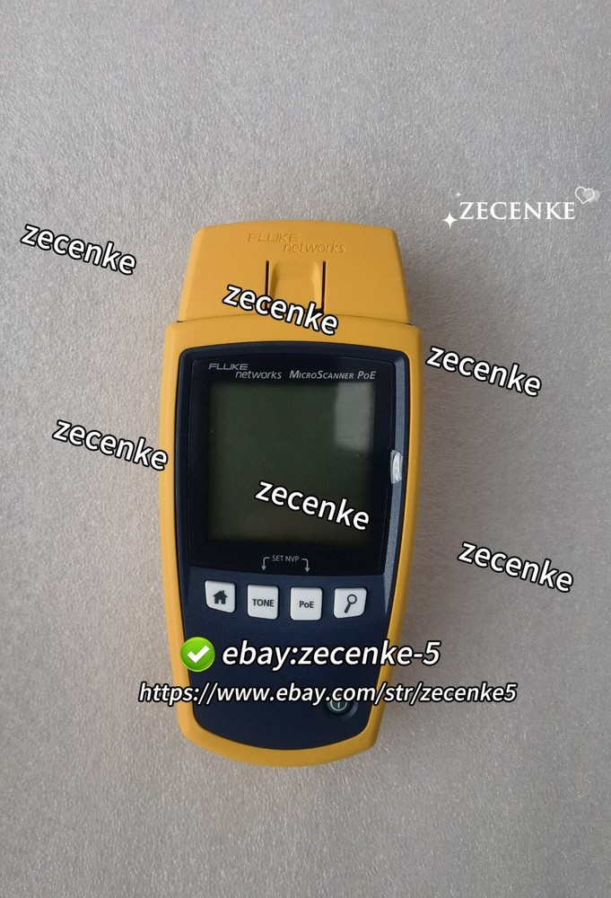 Fluke Networks MS-POE Cable Tester, Connector Type RJ45