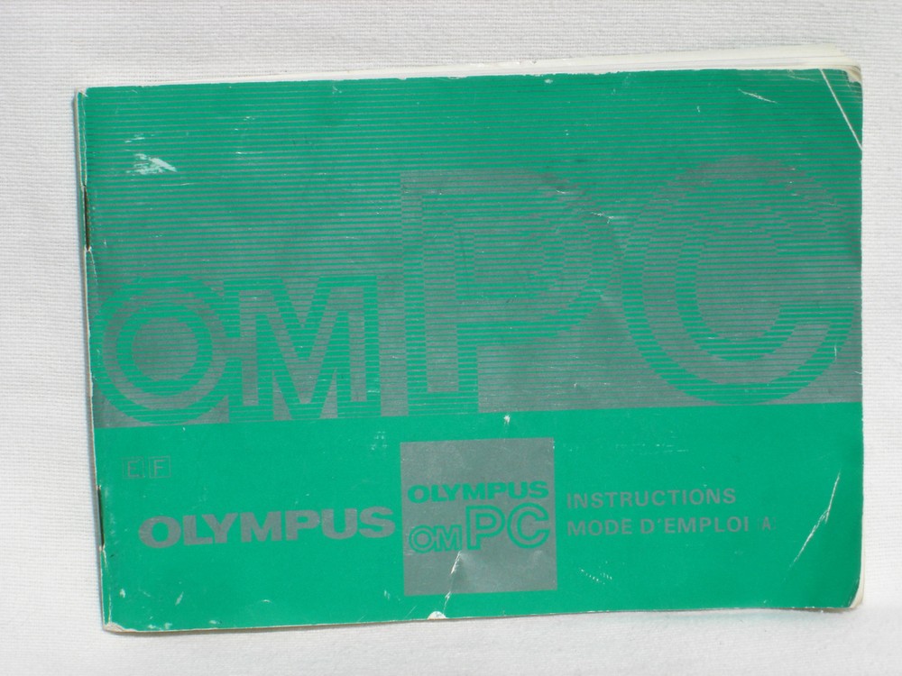 OLYMPUS OMPC  Instruction Manual. English Edition ( OM PC )