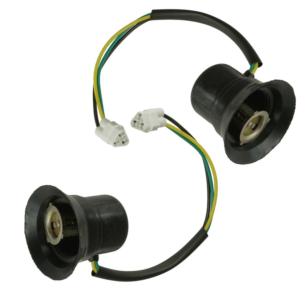 2x Headlight Socket Cord For Yamaha KODIAK 400 YFM400A 1999-2002